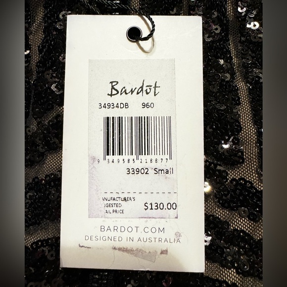 Bardot Shanina Sequin Dress Size 6 / Small - Picture 9 of 9